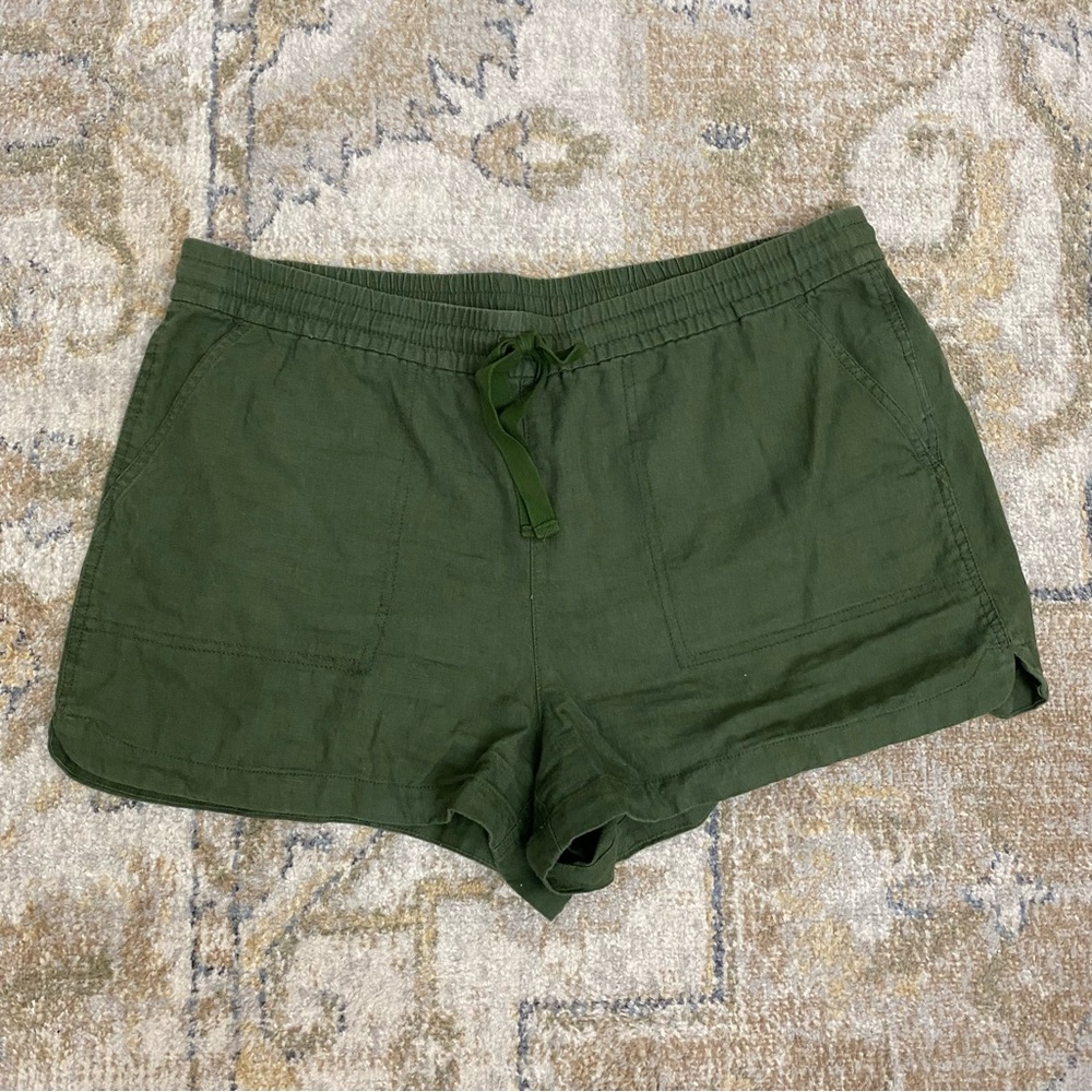 J. Crew Linen Beach Shorts